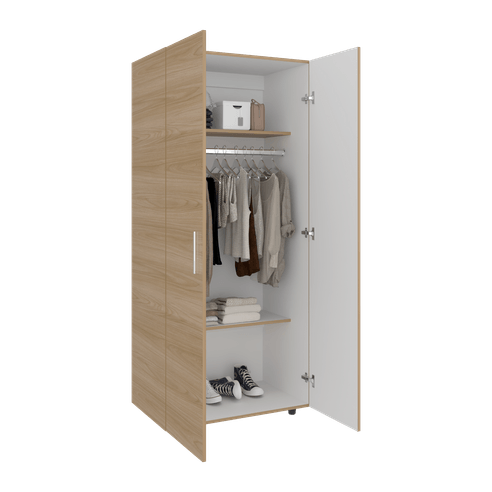 Closet Hogar 180 X 80 X 48 RTA Fresno + Blanco